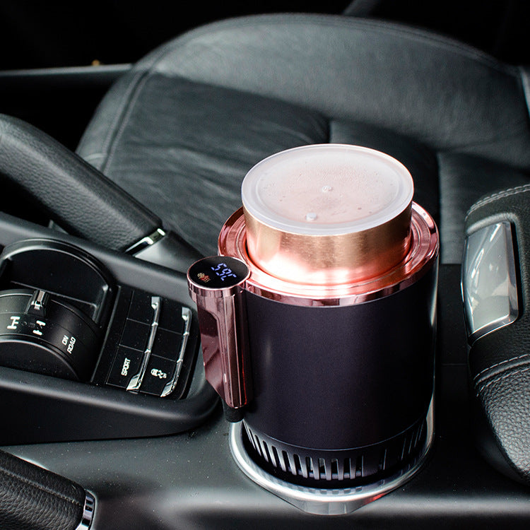 Smart 2-in-1 Car Heating Cooling Cup | Digital Temp Display