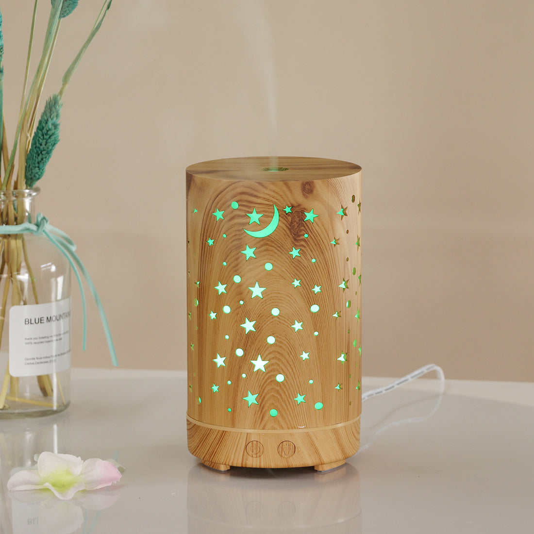 Hollow Aroma Diffuser Ultrasonic Atomizer Household Humidifier