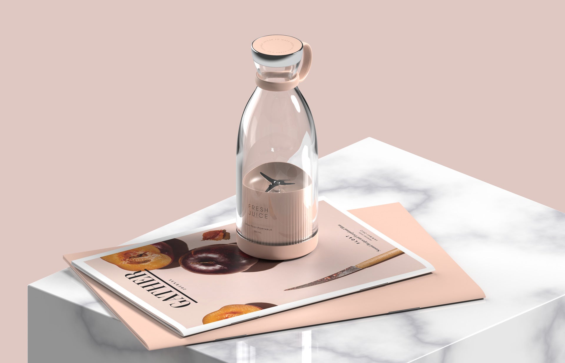 Make Fresh Smoothies & Juices Anywhere (350ML)