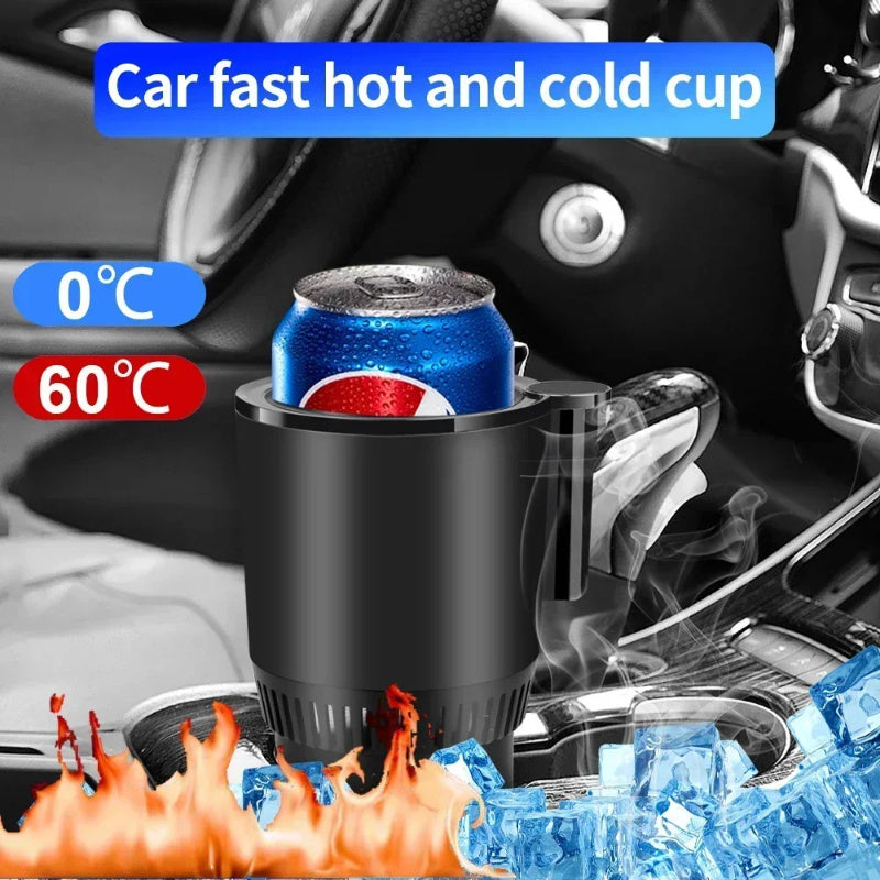 Smart 2-in-1 Car Heating Cooling Cup | Digital Temp Display