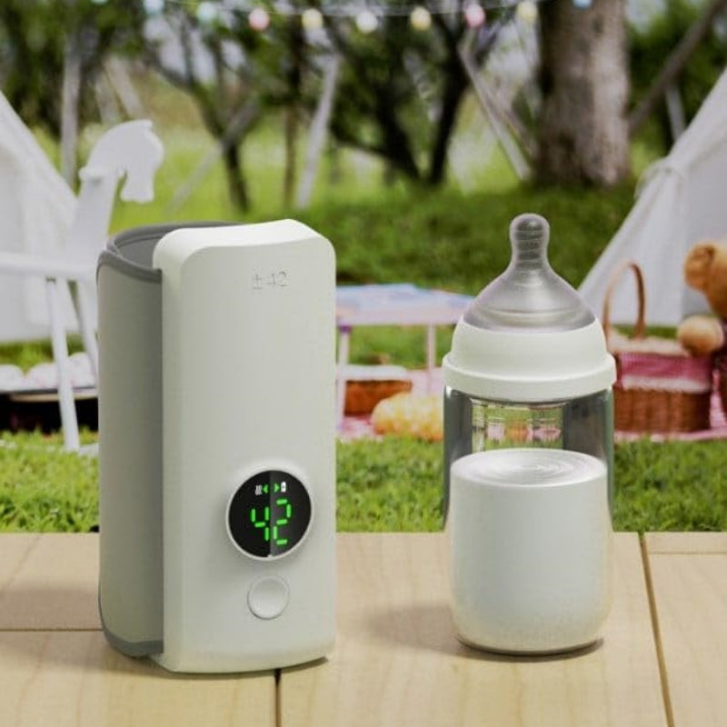 Portable Wireless Baby Bottle Warmer | USB Rechargeable