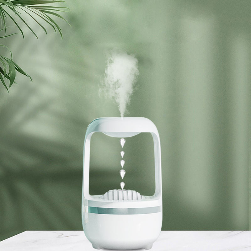 Anti-Gravity Water Drop Humidifier & Aroma Diffuser | Quiet, Heavy Mist
