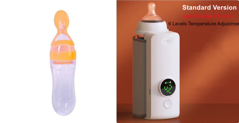 Portable Wireless Baby Bottle Warmer | USB Rechargeable